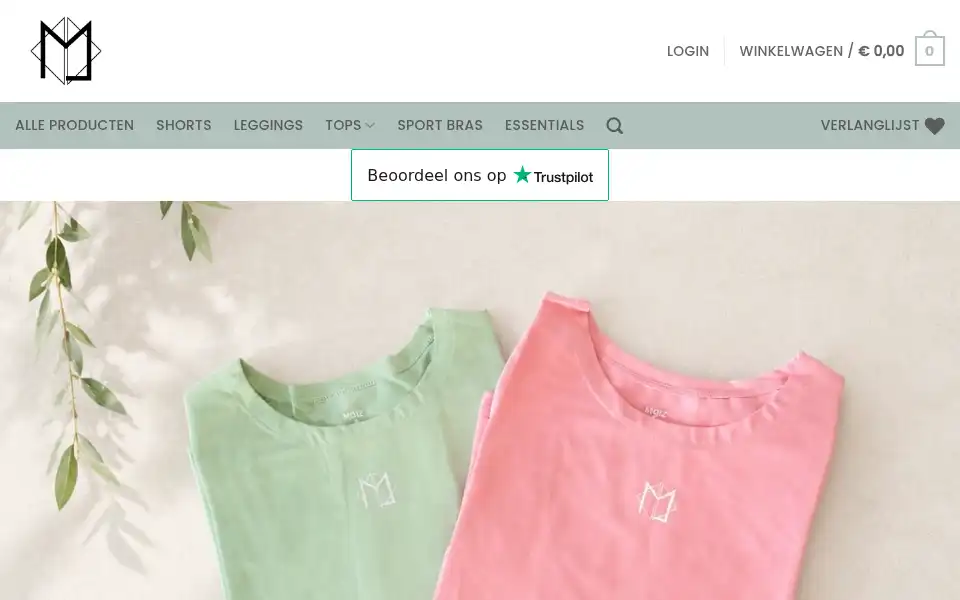 Screenshot of moiz-fit.com