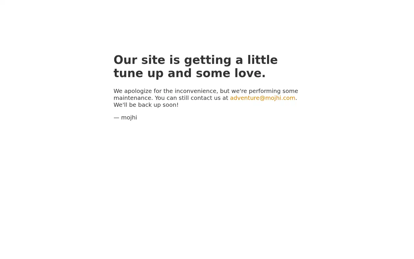 Screenshot of mojhi.com