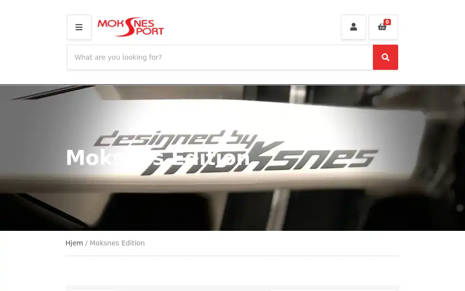 Screenshot of moksnessport.no