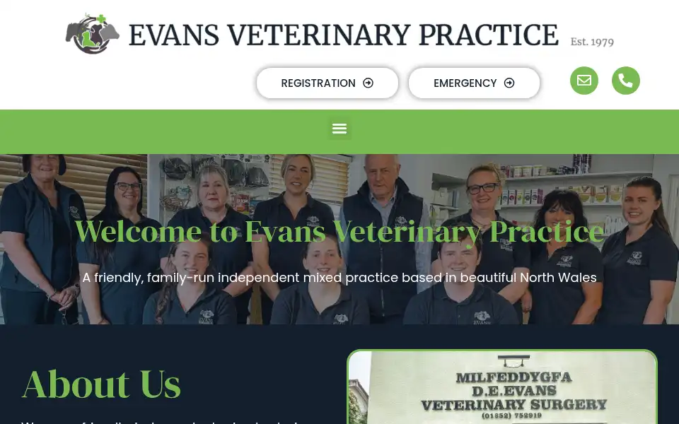 Screenshot of moldvets.co.uk