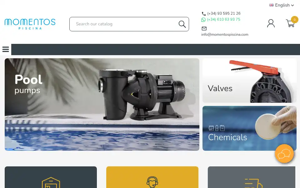 Screenshot of momentospiscina.com