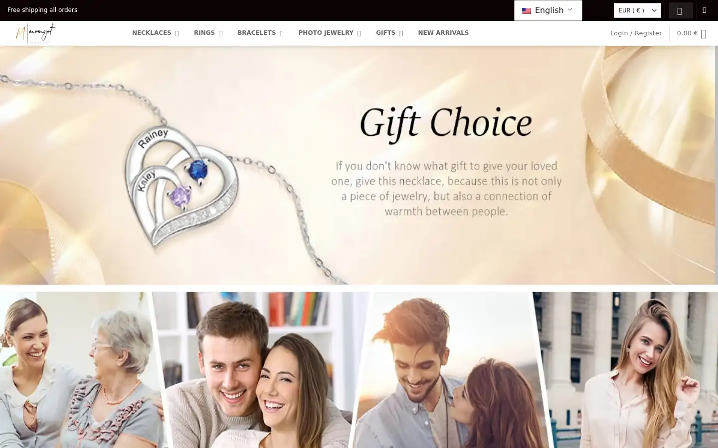 Screenshot of momgot.com