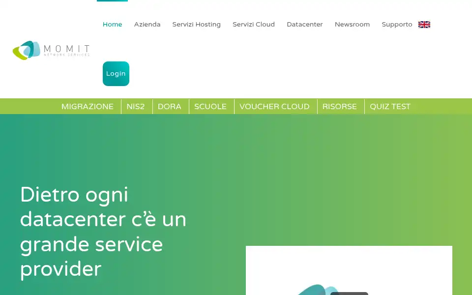 Screenshot of momit.eu