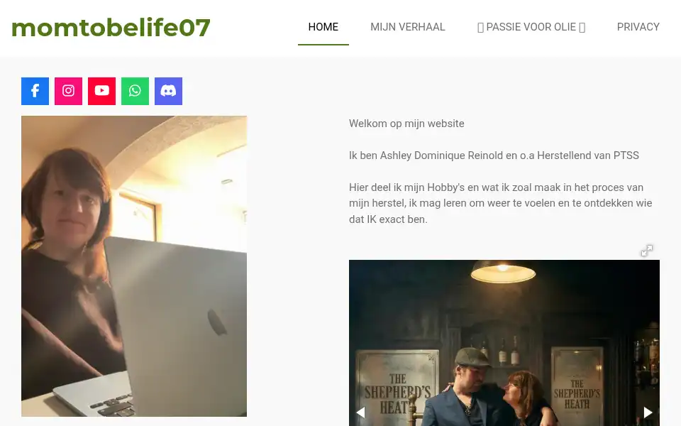 Screenshot of momtobelife07.eu