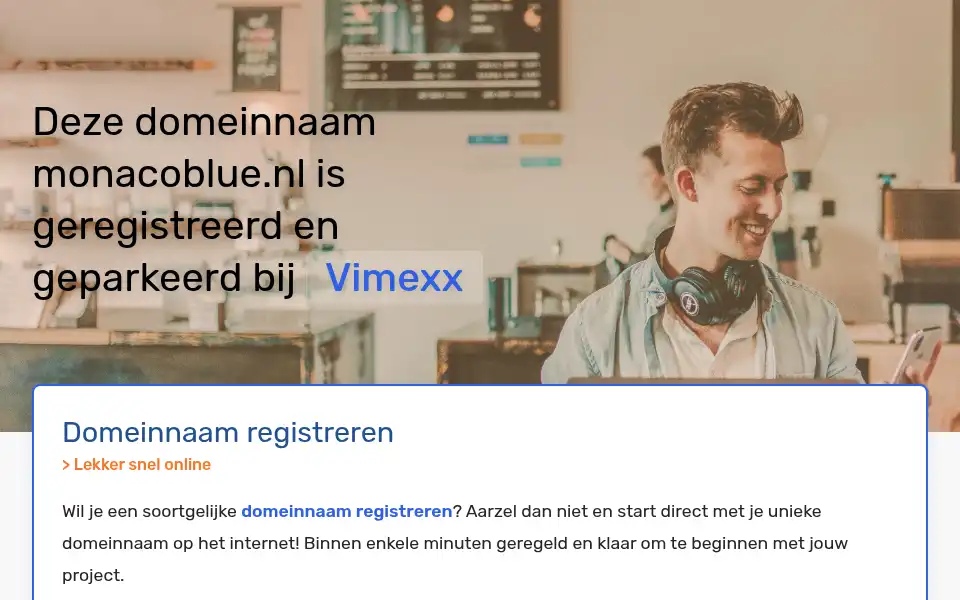 Screenshot of monacoblue.nl