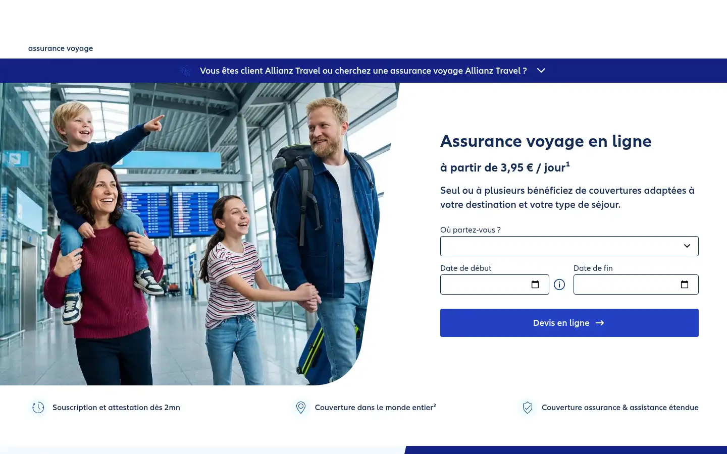 Screenshot of mondial-assistance.fr