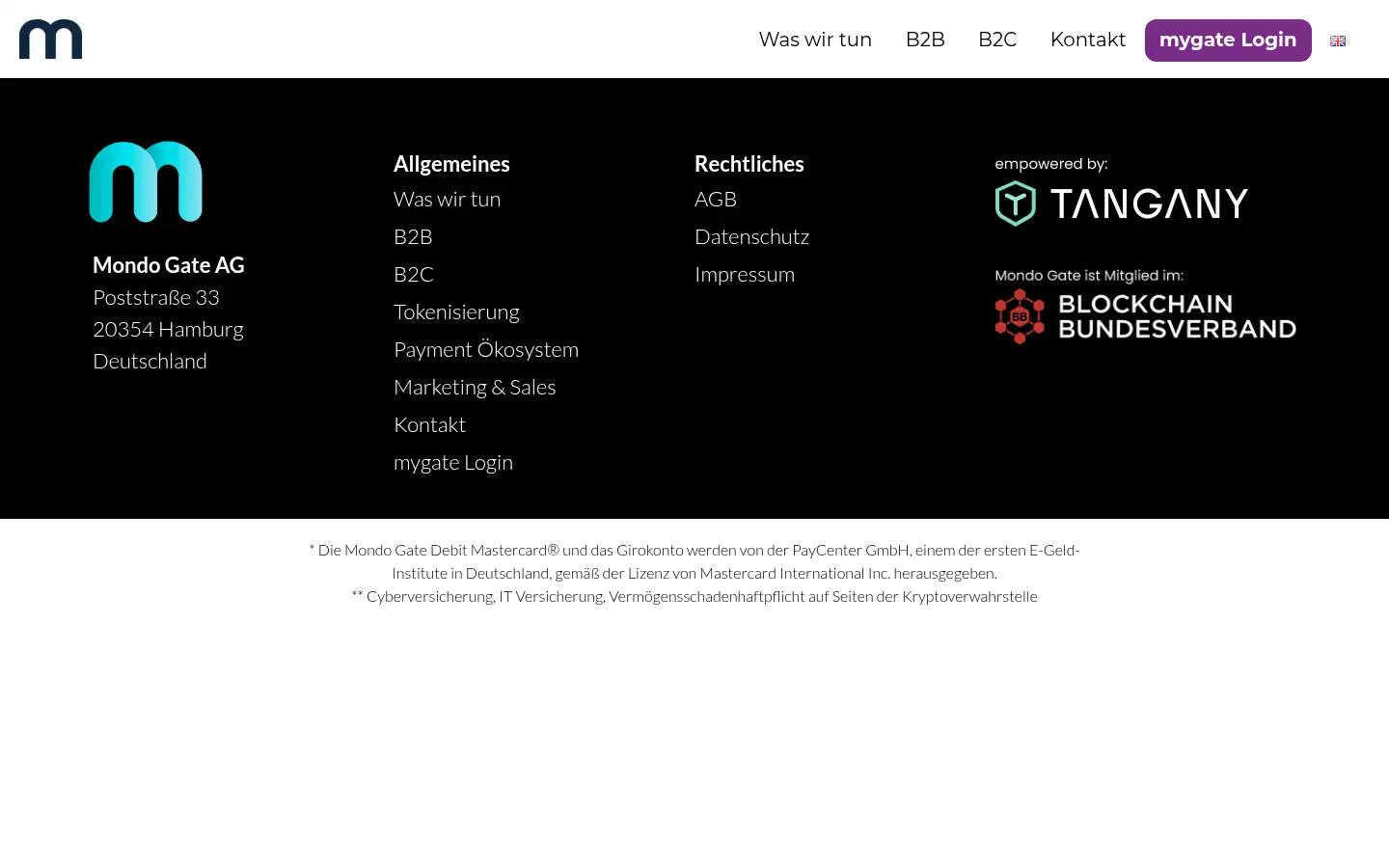 Screenshot of mondogate.com