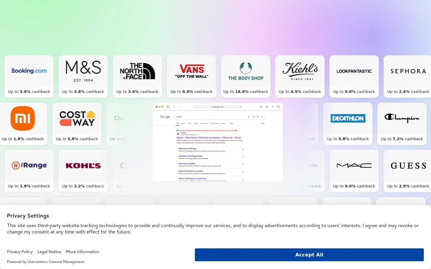 Screenshot of monetha.io