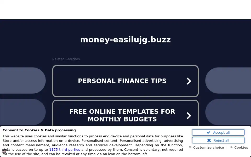 Screenshot of money-easilujg.buzz