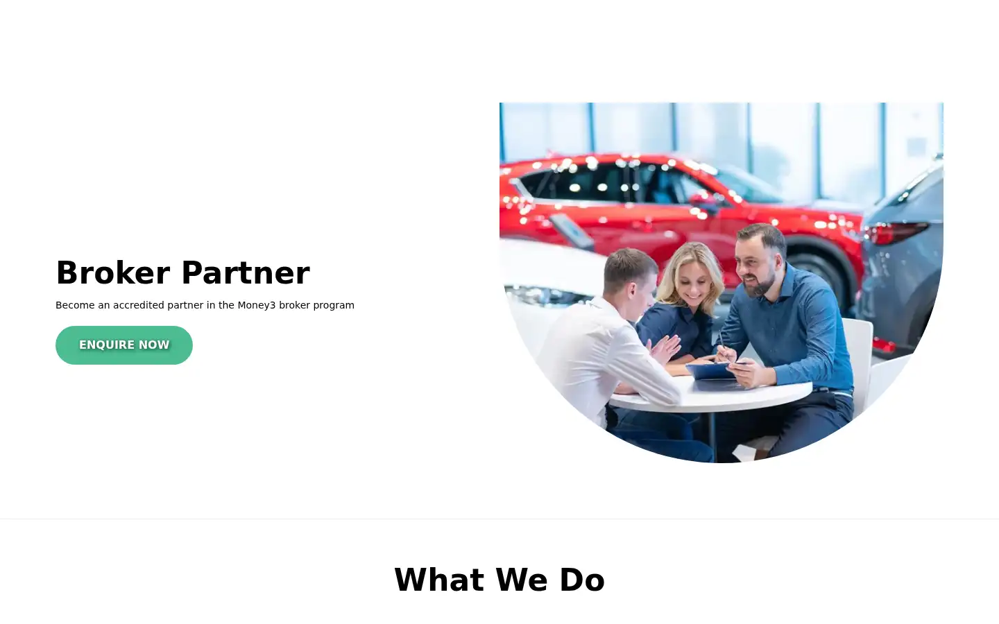 Screenshot of money3.com.au