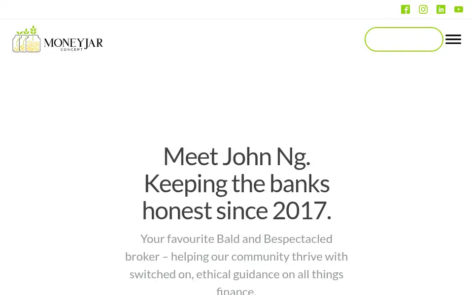 Screenshot of moneyjarconcept.com.au