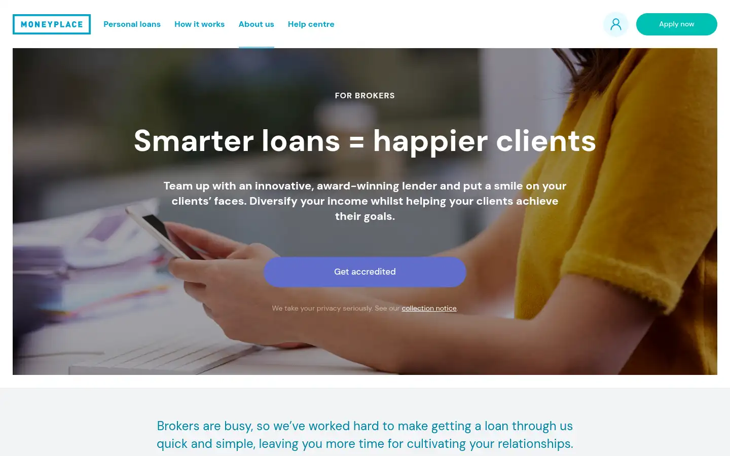 Screenshot of moneyplace.com.au