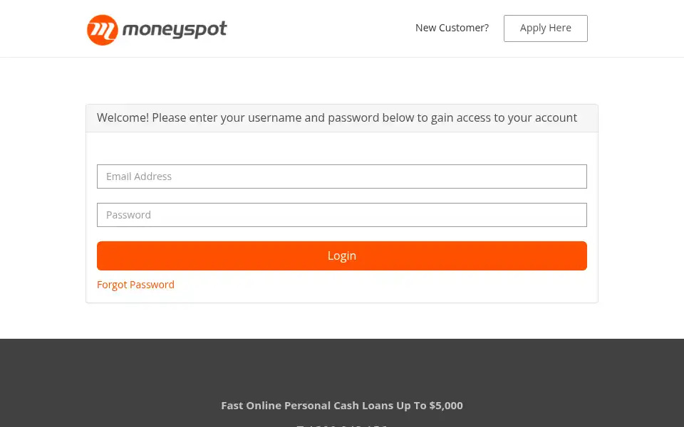 Screenshot of moneyspot.com.au