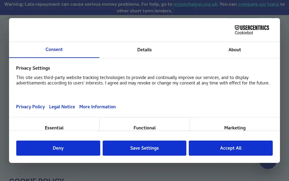 Screenshot of monixa.co.uk