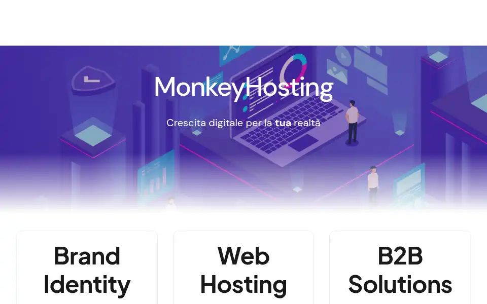 Screenshot of monkeyhosting.net