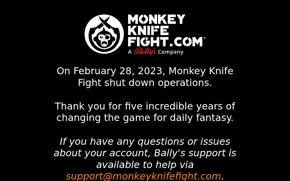 Screenshot of monkeyknifefight.com