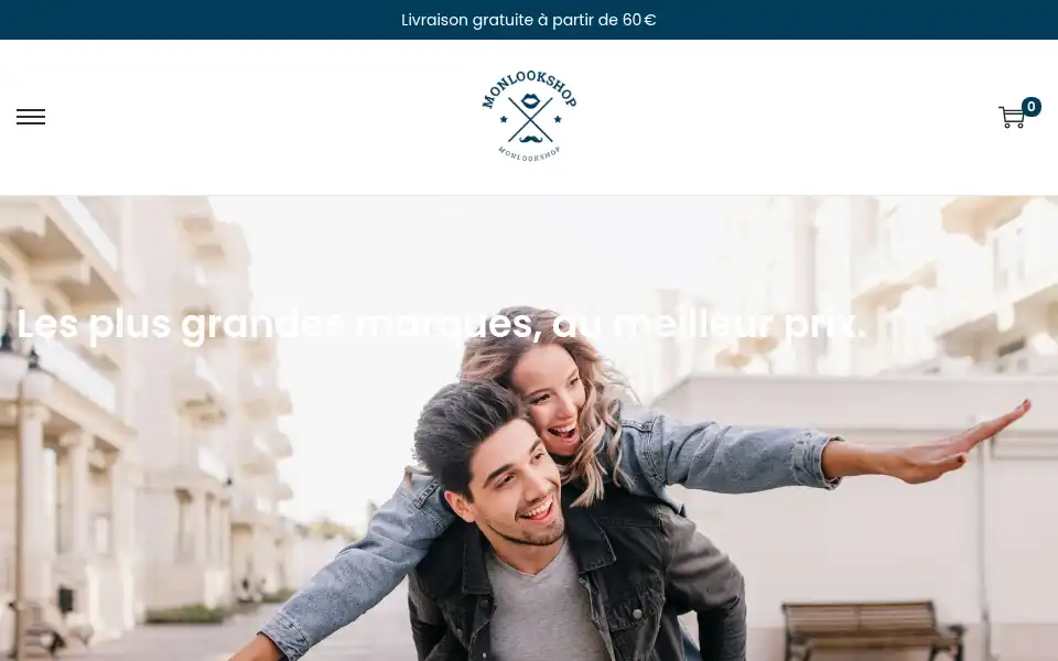 Screenshot of monlookshop.com