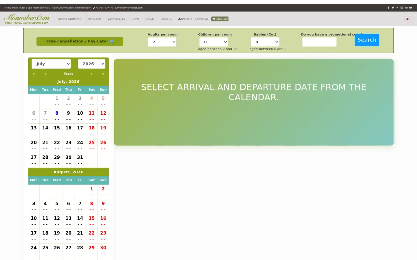 Screenshot of monnaber.com