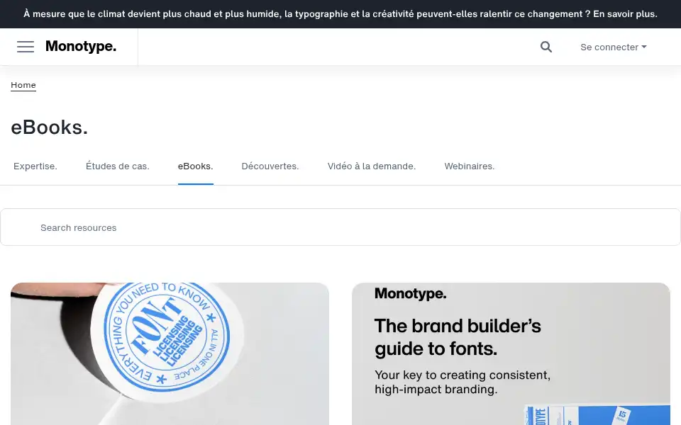 Screenshot of monotype.com