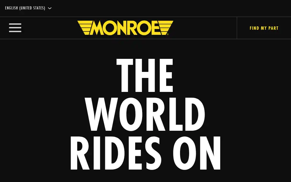 Screenshot of monroe.com