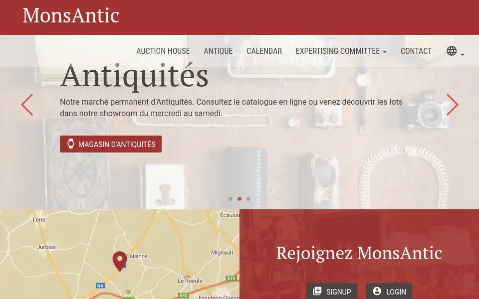 Screenshot of monsantic.com