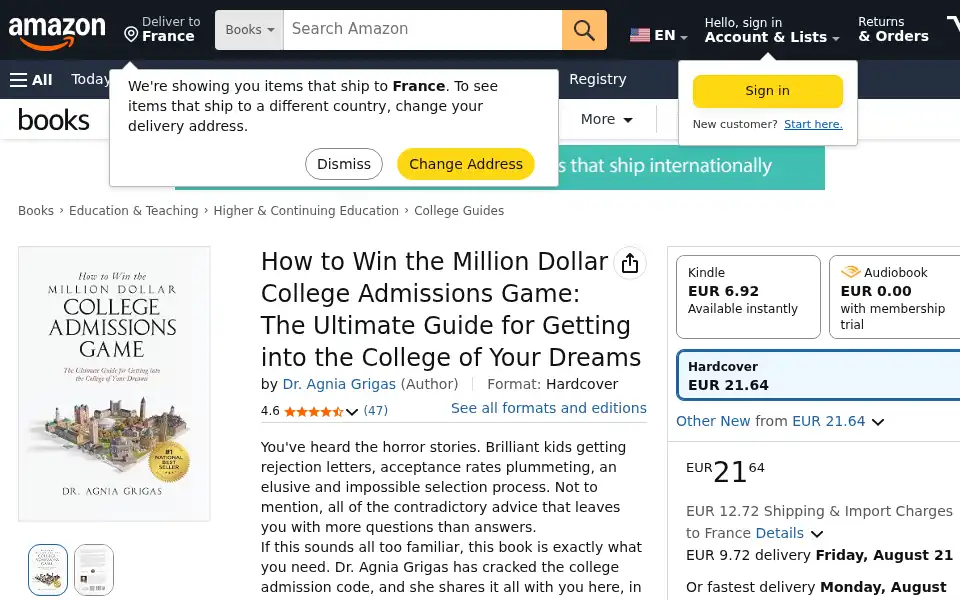 Screenshot of monstereducation.com