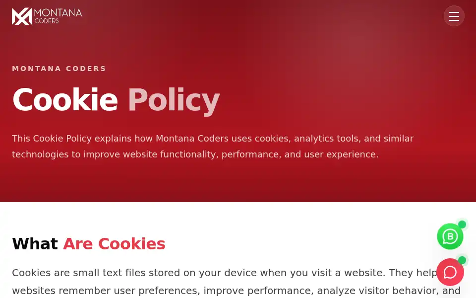 Screenshot of montanacoders.com