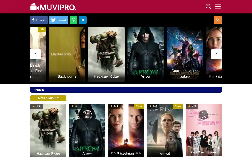 Screenshot of montelent.com