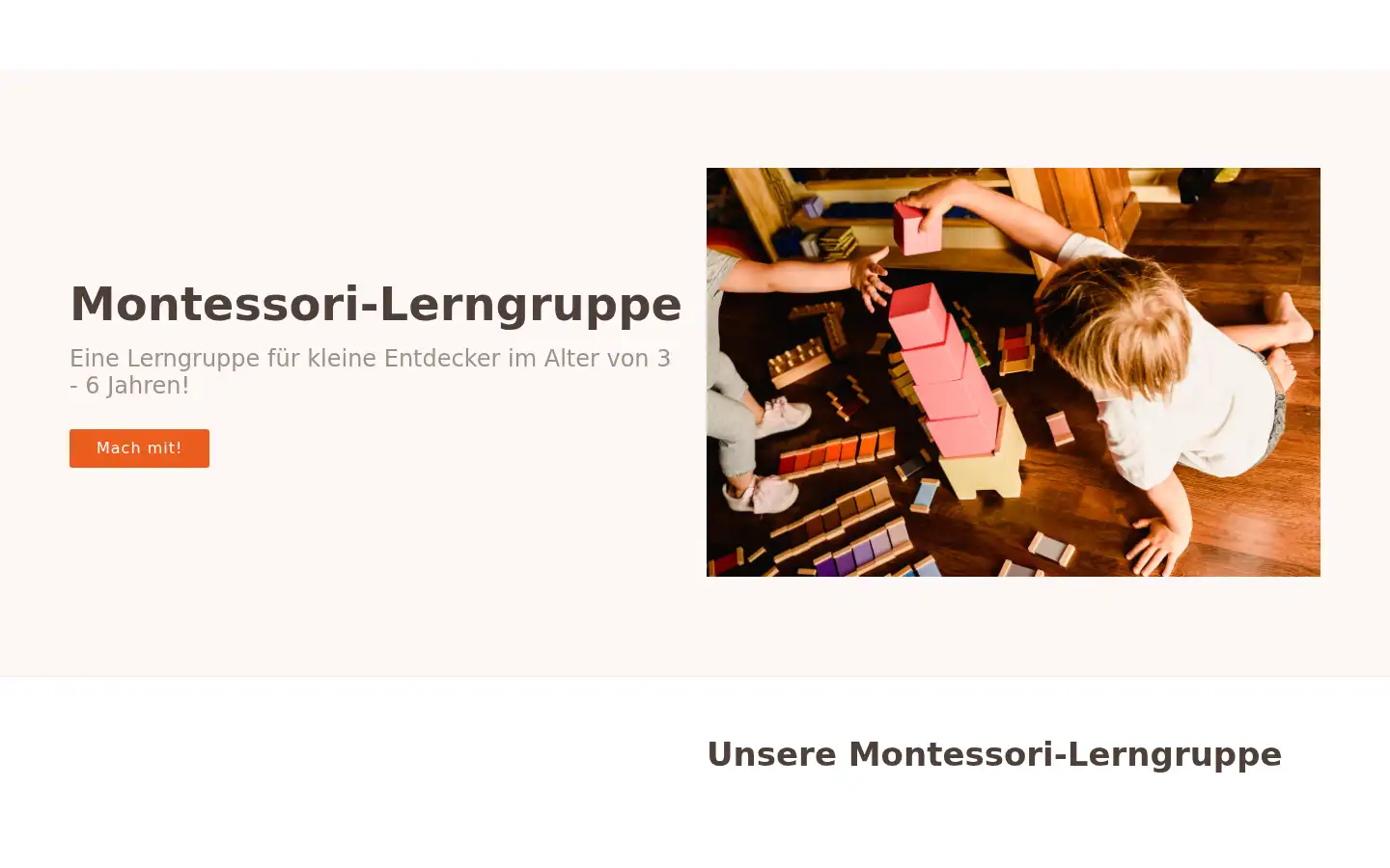 Screenshot of montessori-lerngruppe.de