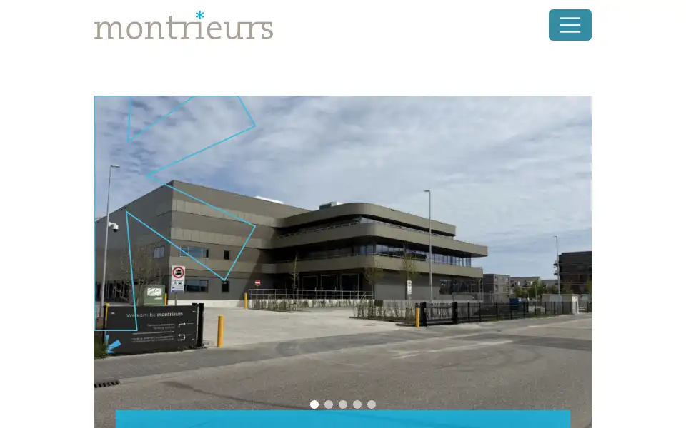 Screenshot of montrieurs.nl