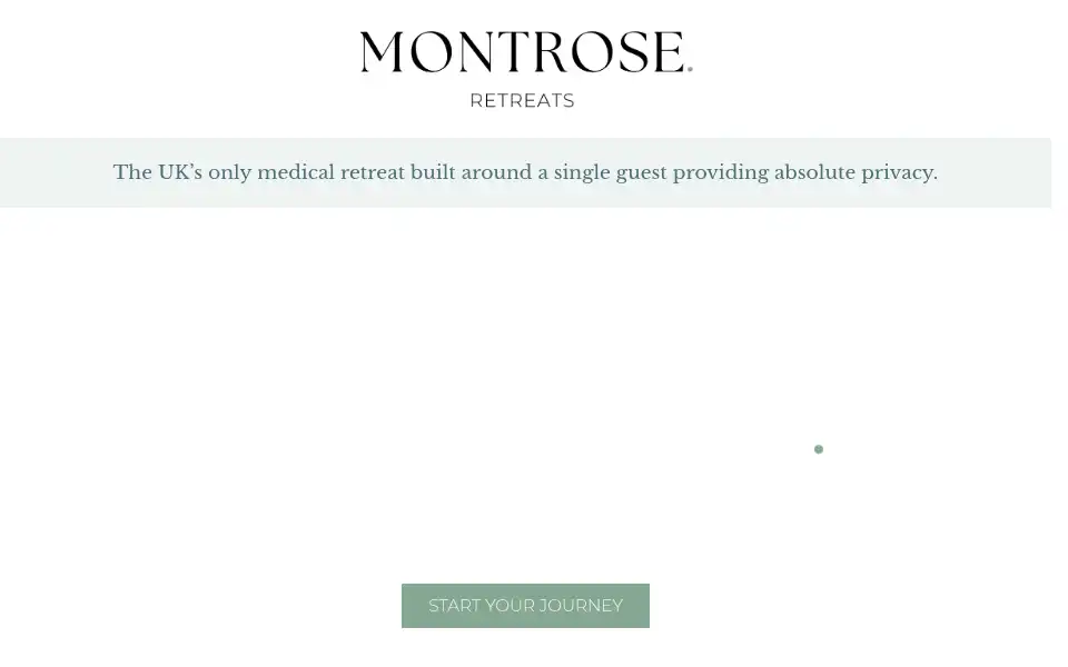Screenshot of montroseretreats.com