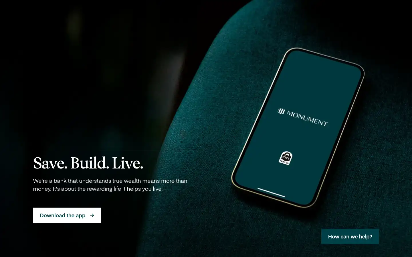 Screenshot of monument.co
