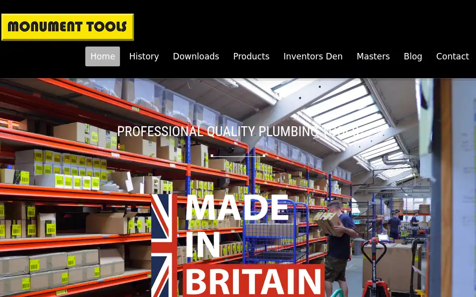 Screenshot of monument-tools.com