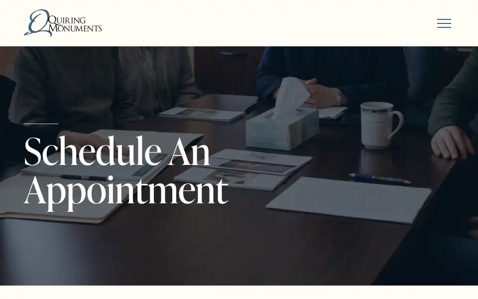Screenshot of monuments.com
