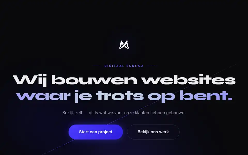 Screenshot of monveromedia.nl
