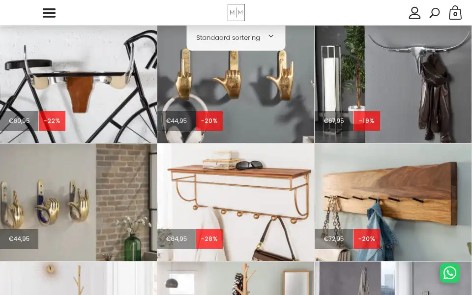 Screenshot of mooimodern.nl