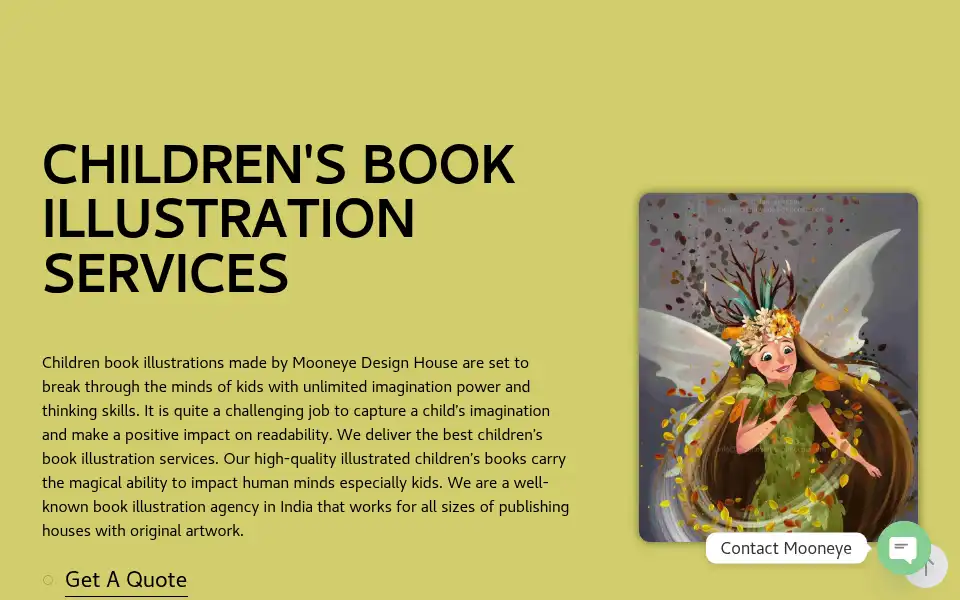 Screenshot of mooneyedesignhouse.com