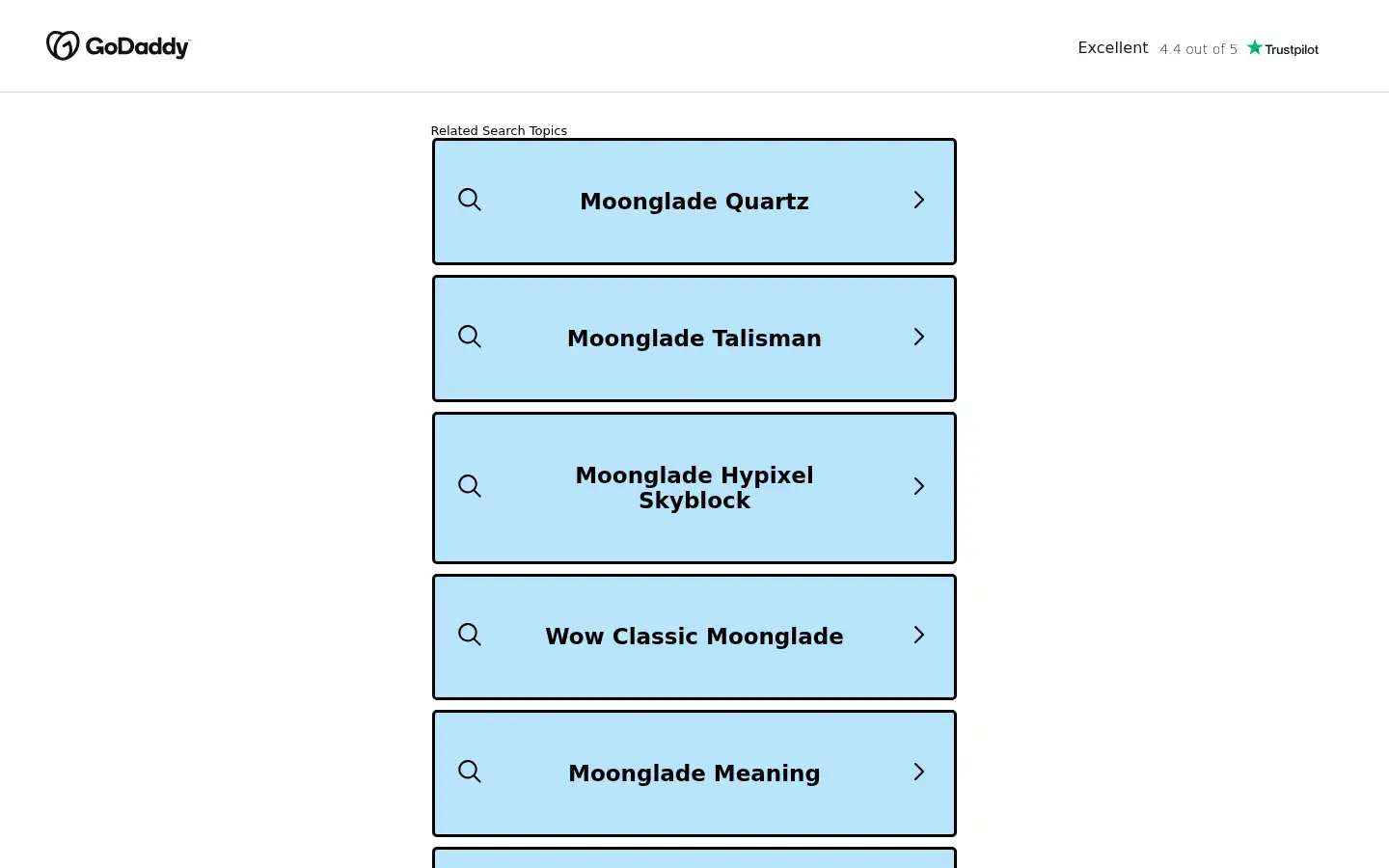 Screenshot of moongland.in