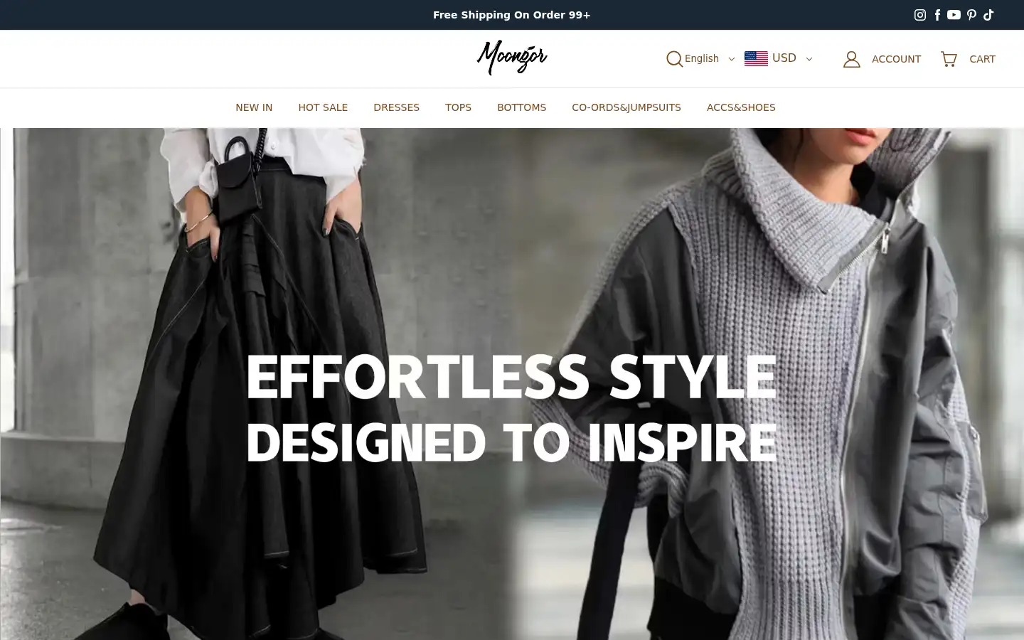 Screenshot of moongor.com