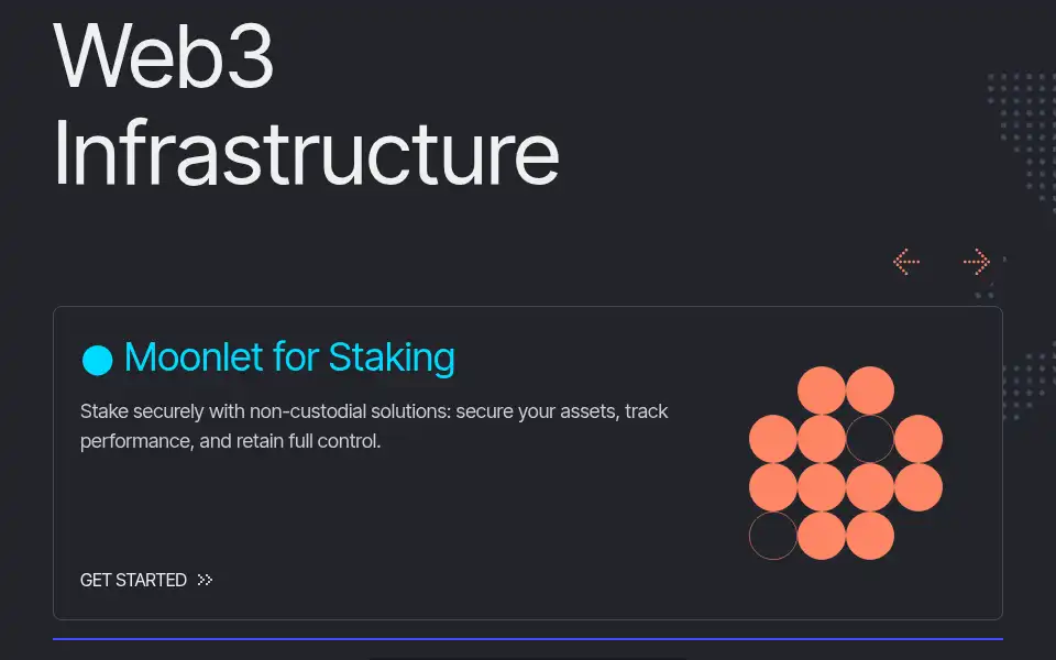Screenshot of moonlet.io