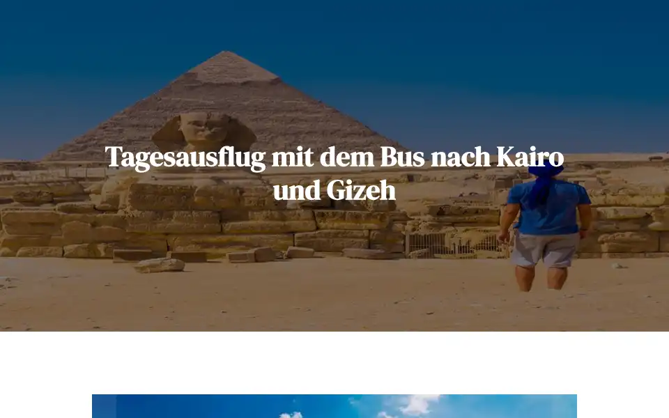 Screenshot of moontours-egypt.com