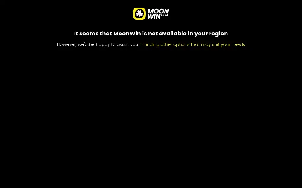 Screenshot of moonwinapp.com