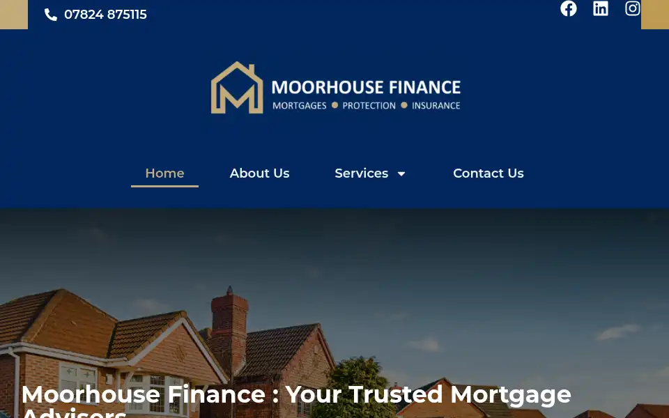 Screenshot of moorhouse.finance