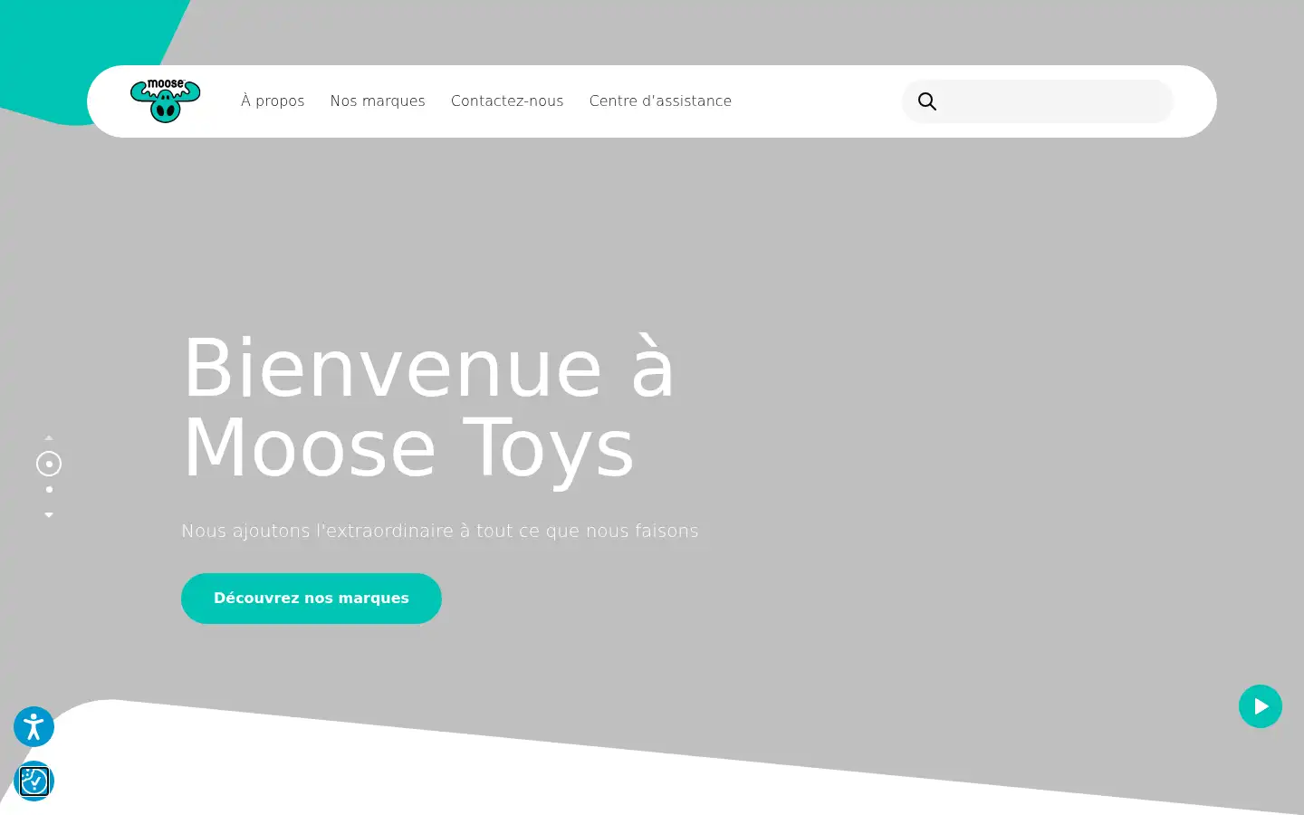 Screenshot of moosetoys.com