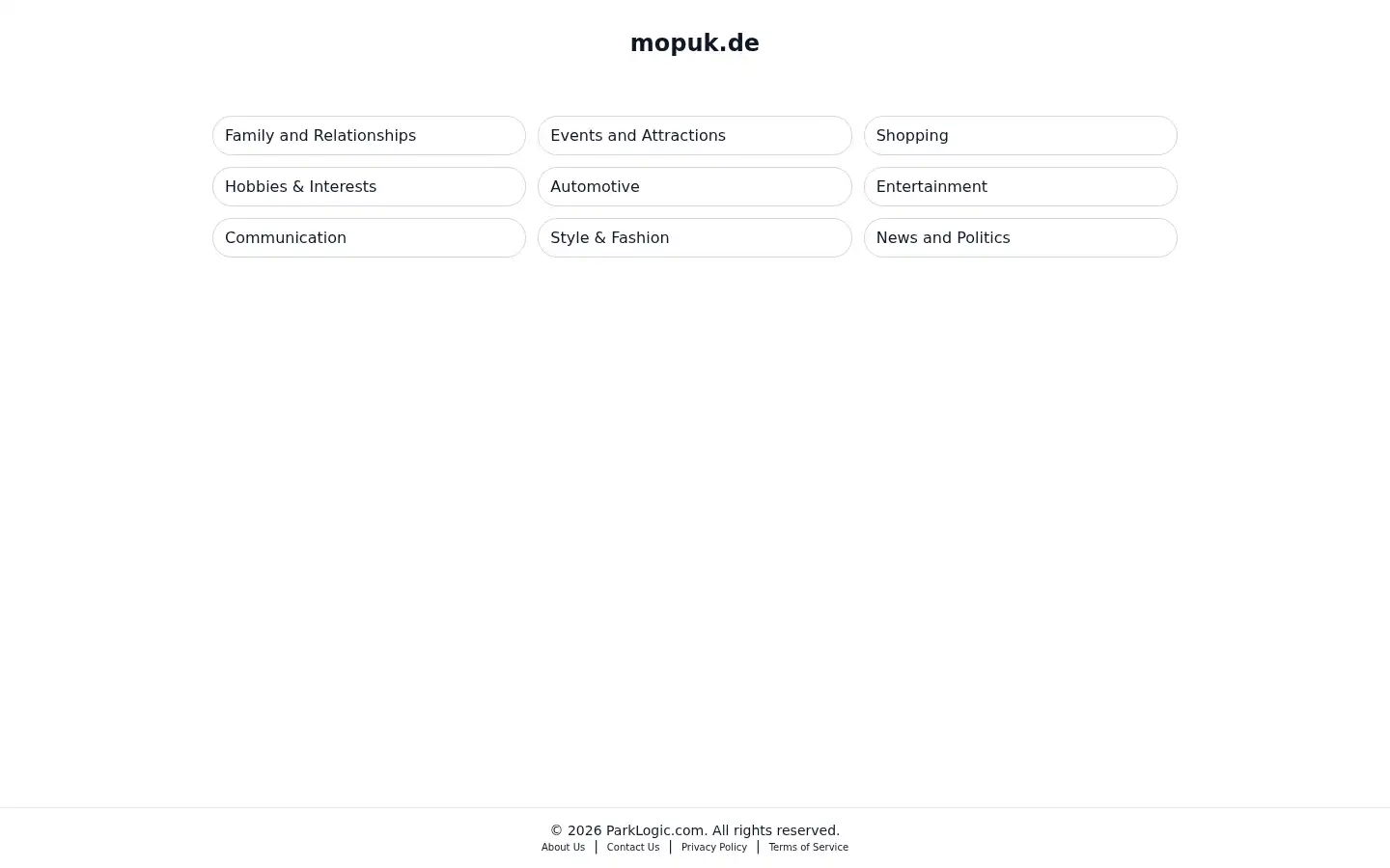 Screenshot of mopuk.de