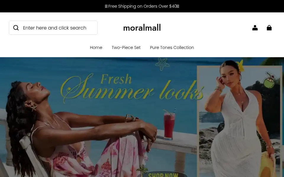 Screenshot of moralmall.shop