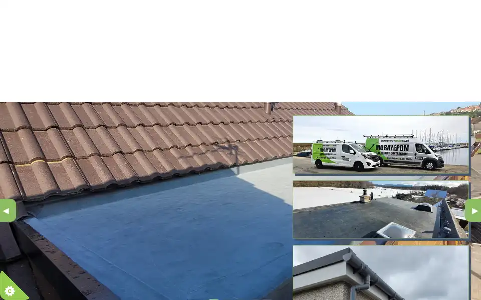 Screenshot of morayepdm.co.uk