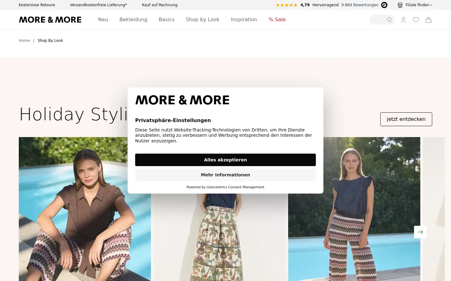 Screenshot of more-and-more.de