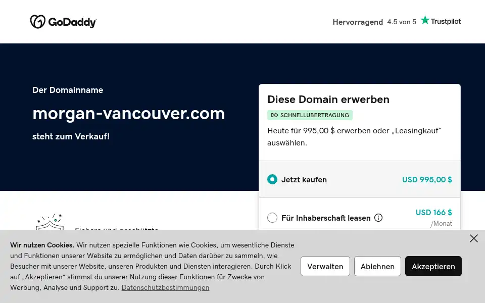 Screenshot of morgan-vancouver.com