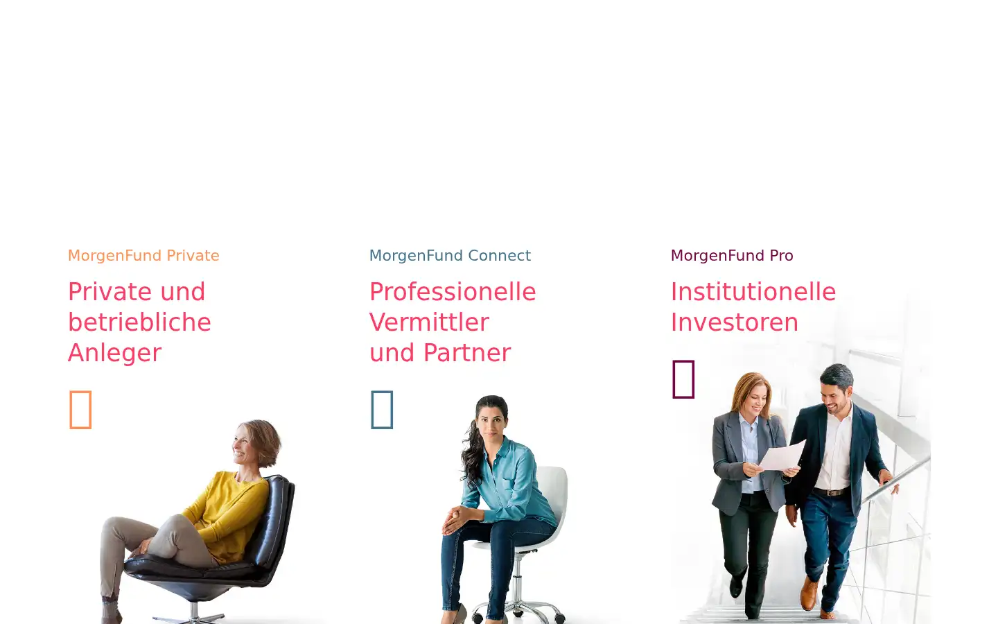 Screenshot of morgenfund.com